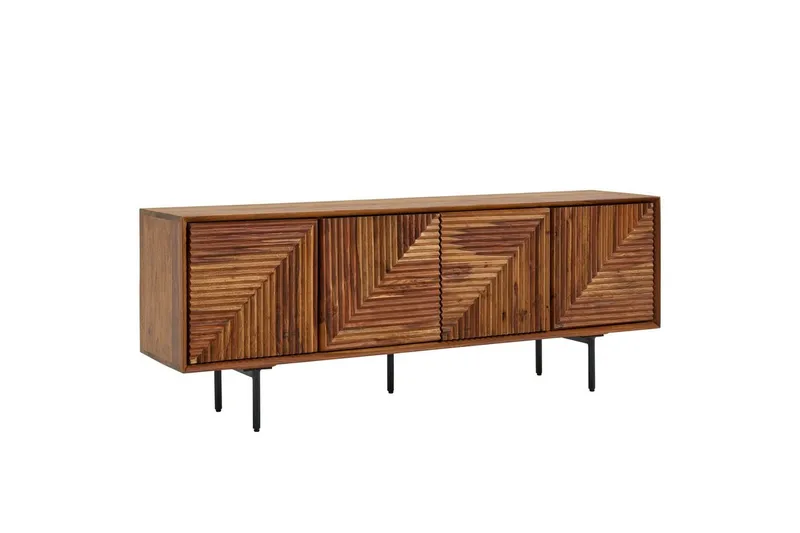 Lavbord Wohnling Heltre med oppbevaring 4 dører push to open landlig stil, undefined