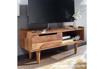 Lavbord Wohnling Massivt tre med oppbevaring 1 dør treben landlig stil - Møbler - Mediamøbel & tv møbel - TV-benk & mediabenk