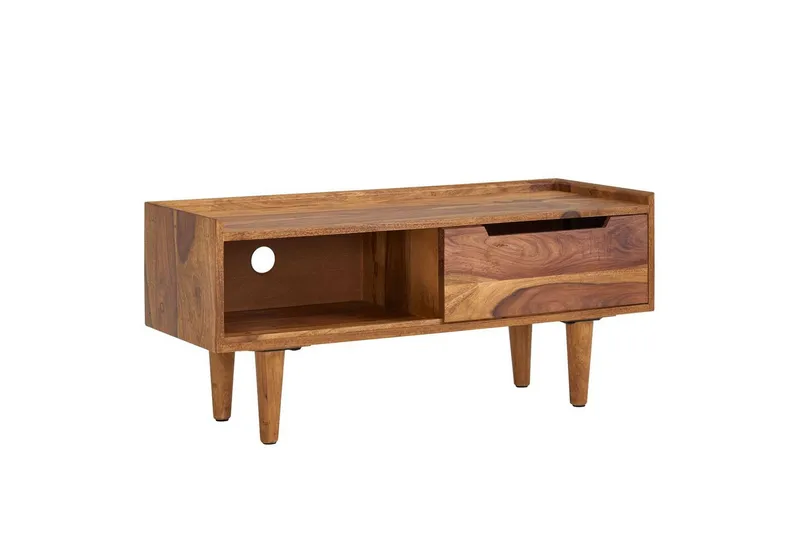 Lavbord Wohnling Massivt tre med oppbevaring 1 dør treben landlig stil, undefined