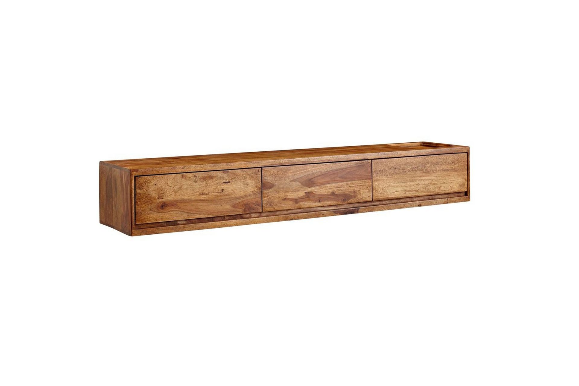 Lavbord Wohnling Massivt treoppheng med 3 skuffer, landlig stil -