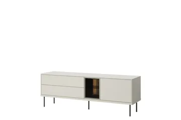 Levisa Tv-Benk 161x41 cm - Beige - Møbler - Mediamøbel & tv møbel - TV-benk & mediabenk