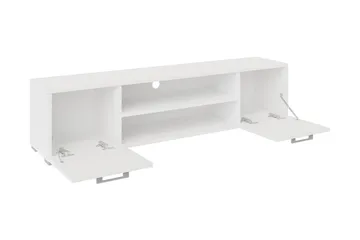 Lindesberg TV-benk 156 cm - Hvit - Møbler - Mediamøbel & tv møbel - TV-benk & mediabenk
