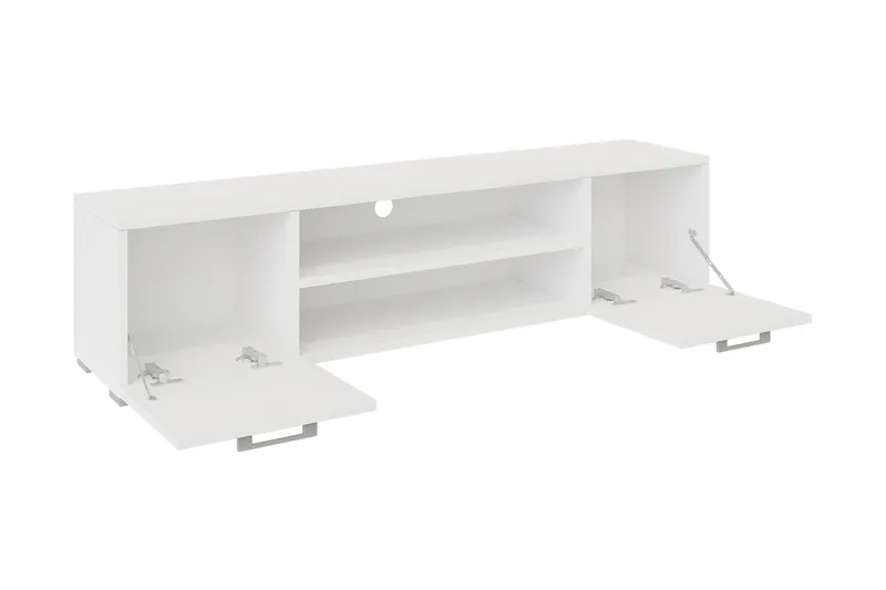 Lindesberg TV-benk 156 cm - Hvit - Møbler - Mediamøbel & tv møbel - TV-benk & mediabenk
