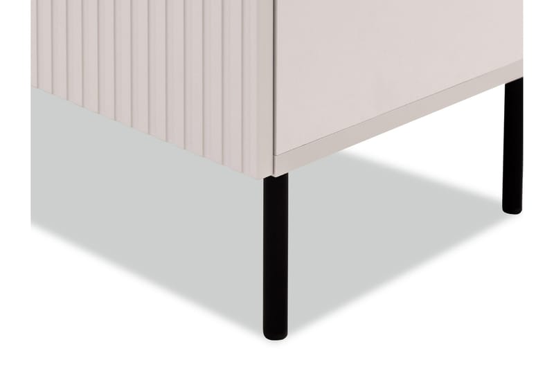 Lionel Gulvstående TV-benk 181 cm med Oppbevaring i Malt Tre - Beige - Møbler - Mediamøbel & tv møbel - TV-benk & mediabenk