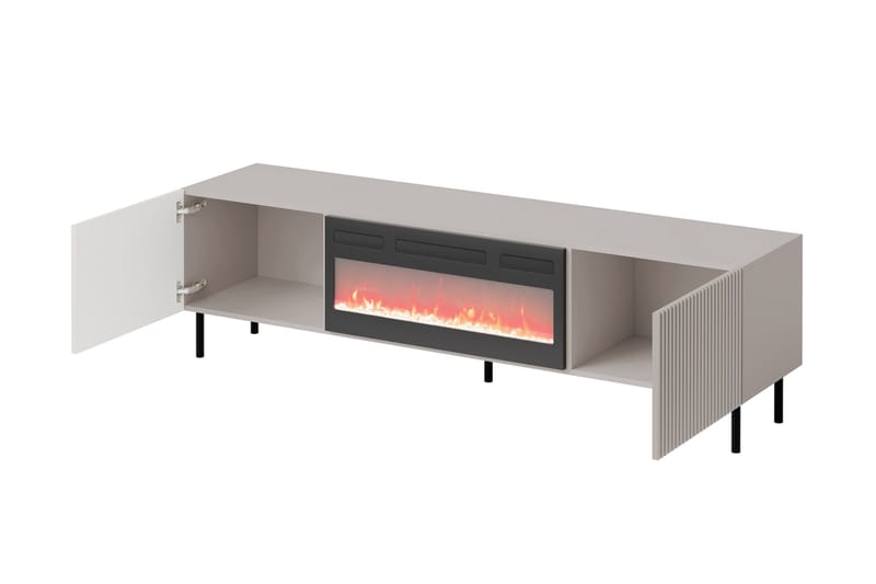 Lionel TV-benk 181 cm - Beige - Møbler - Mediamøbel & tv møbel - TV-benk & mediabenk