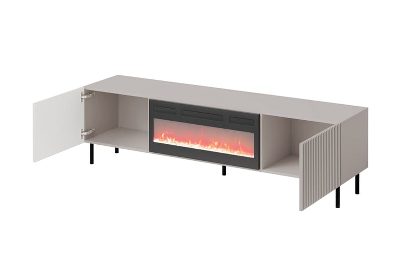 Lionel TV-benk 181 cm - Beige - Møbler - Mediamøbel & tv møbel - TV-benk & mediabenk