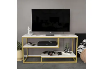 Lorin TV-benk 120 cm - Gull - Møbler - Mediamøbel & tv møbel - TV-benk & mediabenk