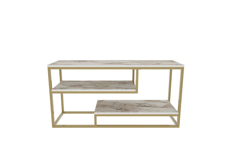 Lorin TV-benk 120 cm - Gull - Møbler - Mediamøbel & tv møbel - TV-benk & mediabenk