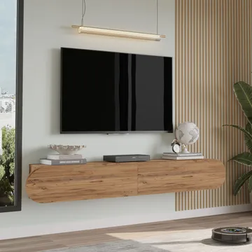 Lumina TV-benk 180x29,5x31,6 cm - Atlantic-furu - Møbler - Mediamøbel & tv møbel - TV-benk & mediabenk