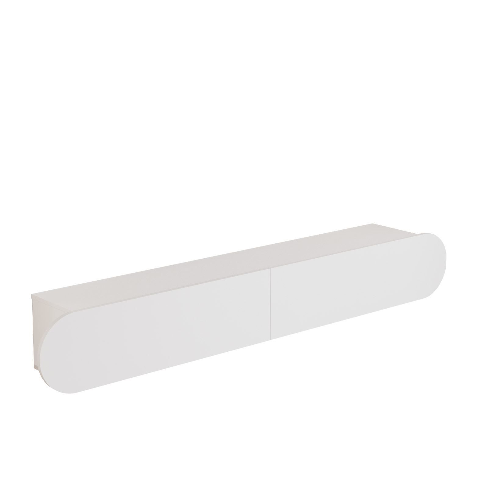Lumina TV-benk 180x29,5x31,6 cm - Hvit