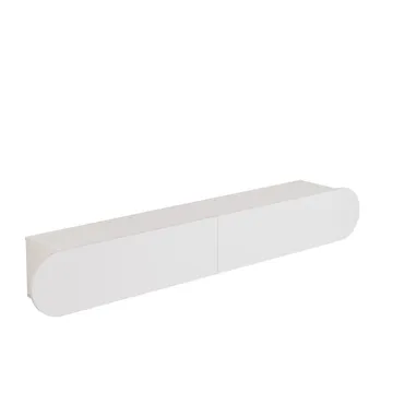 Lumina TV-benk 180x29,5x31,6 cm - Hvit - Møbler - Mediamøbel & tv møbel - TV-benk & mediabenk