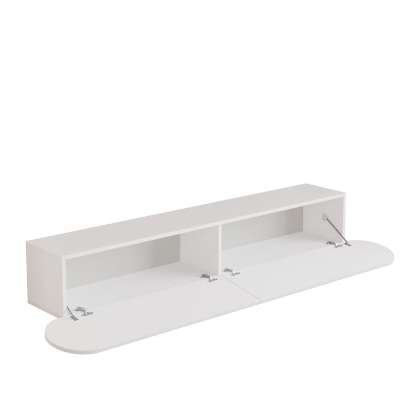 Lumina TV-benk 180x29,5x31,6 cm - Hvit - Møbler - Mediamøbel & tv møbel - TV-benk & mediabenk