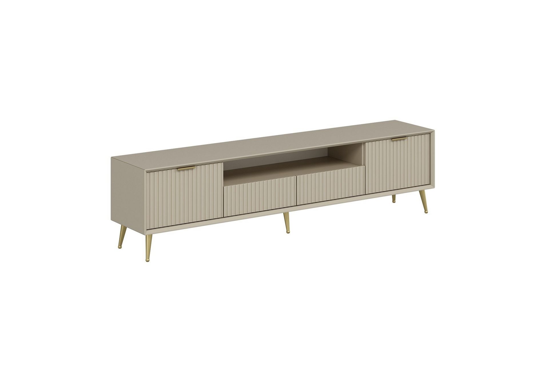 Luxe TV-benk 180 cm - Sandstein - Møbler - Mediamøbel & tv møbel - TV-benk & mediabenk