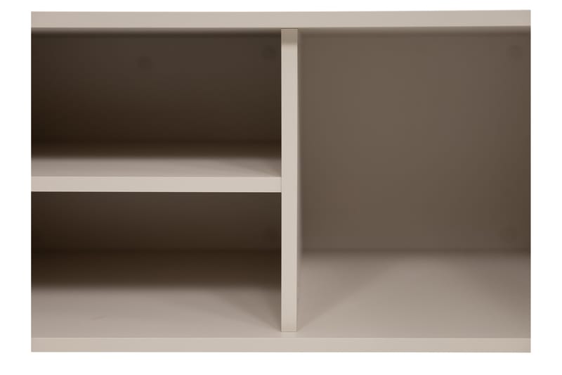 Maggio Gulvstående TV-benk 175 cm med Oppbevaring i Malt Tre - Beige - Møbler - Mediamøbel & tv møbel - TV-benk & mediabenk
