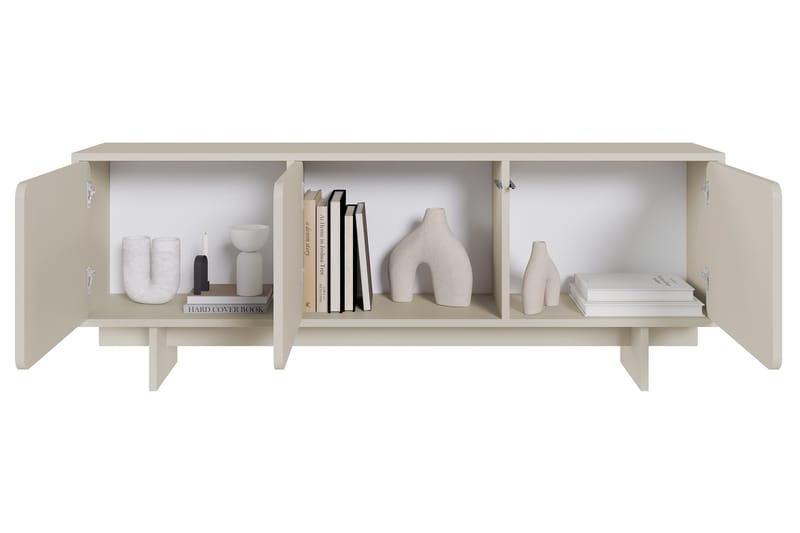 Marinport TV-benk 150 cm - Beige - Møbler - Mediamøbel & tv møbel - TV-benk & mediabenk