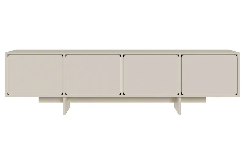 Marinport TV-benk 200 cm - Beige - Møbler - Mediamøbel & tv møbel - TV-benk & mediabenk