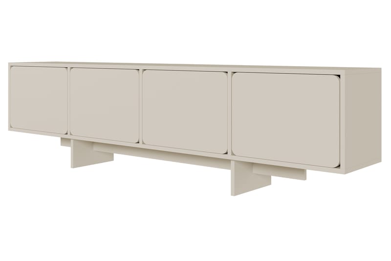 Marinport TV-benk 200 cm - Beige - Møbler - Mediamøbel & tv møbel - TV-benk & mediabenk