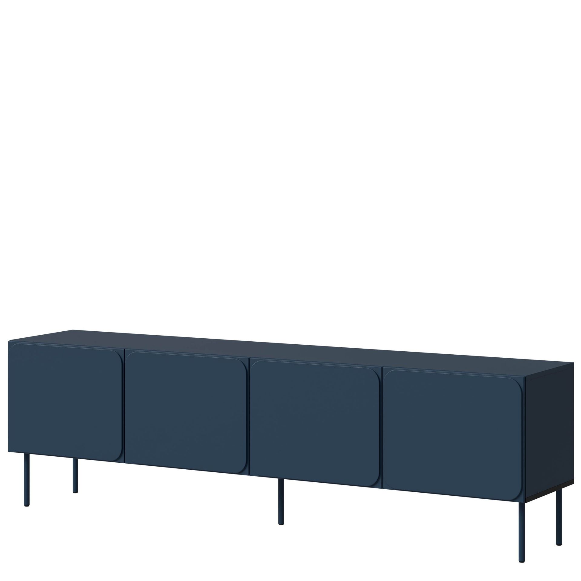 Marros TV-benk 200 cm - Blå