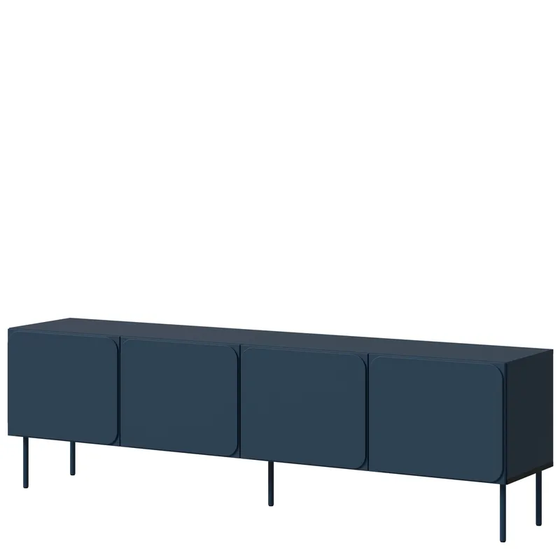 Marros TV-benk 200 cm, Blå