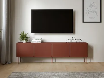 Marros TV-benk 200 cm - Toskansk rød - Møbler - Mediamøbel & tv møbel - TV-benk & mediabenk