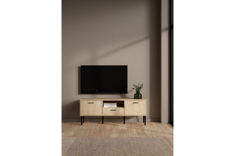 Matsuki TV-benk 148 cm - Natur - Møbler - Mediamøbel & tv møbel - TV-benk & mediabenk