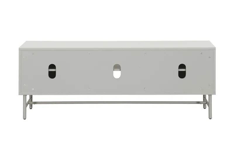 Matterhorn Smal TV-benk med oppbevaring 40 cm dyb 157 cm bred 58 cm høy - Beige - Møbler - Mediamøbel & tv møbel - TV-benk & mediabenk