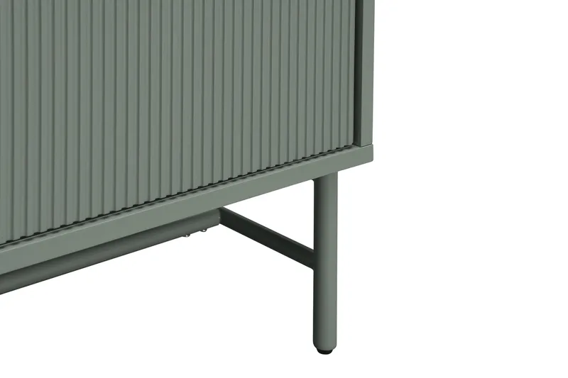 Matterhorn Smal TV-benk med oppbevaring 40 cm dyb 157 cm bred 58 cm høy - Grønn - Møbler - Mediamøbel & tv møbel - TV-benk & mediabenk