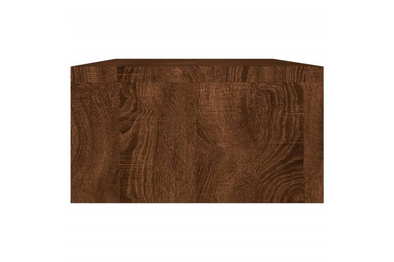 beBasic Skjermstativ brun eik 100x24x13 cm konstruert tre - Brun - Møbler - Mediamøbel & tv møbel - Mediestativ & veggfeste