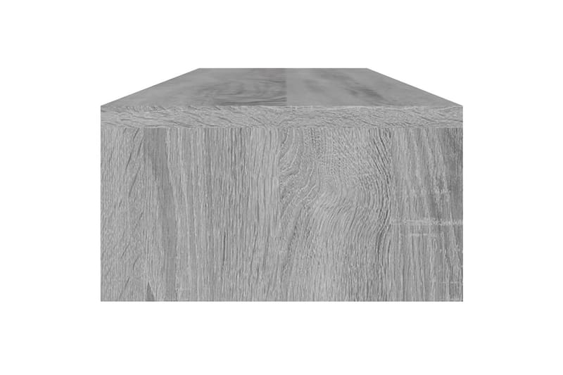beBasic Skjermstativ grå sonoma 100x24x13 cm konstruert tre - GrÃ¥ - Møbler - Mediamøbel & tv møbel - Mediestativ & veggfeste