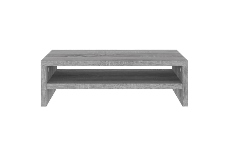 beBasic Skjermstativ grå sonoma 42x24x13 cm konstruert tre - GrÃ¥ - Møbler - Mediamøbel & tv møbel - Mediestativ & veggfeste