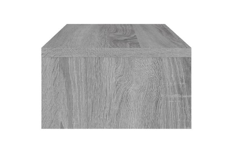 beBasic Skjermstativ grå sonoma 42x24x13 cm konstruert tre - GrÃ¥ - Møbler - Mediamøbel & tv møbel - Mediestativ & veggfeste