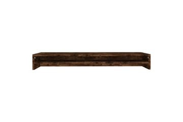 beBasic Skjermstativ røkt eik 100x24x13 cm konstruert tre - Brun - Møbler - Mediamøbel & tv møbel - Mediestativ & veggfeste