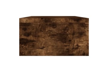 beBasic Skjermstativ røkt eik 100x24x13 cm konstruert tre - Brun - Møbler - Mediamøbel & tv møbel - Mediestativ & veggfeste