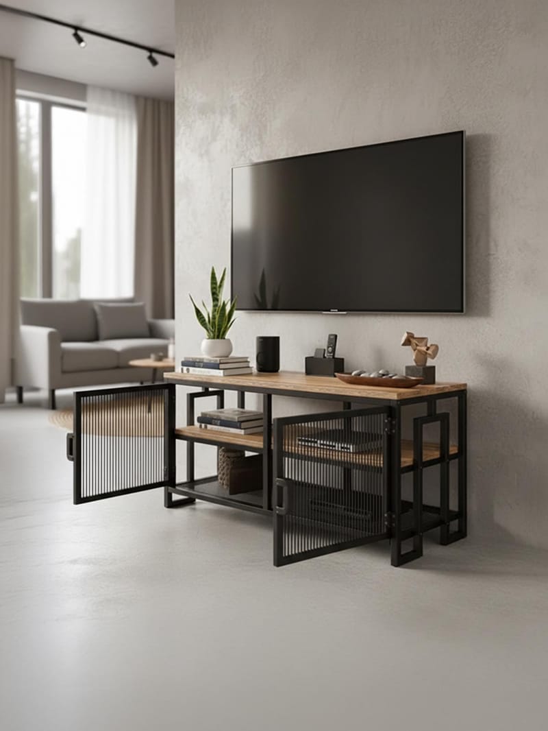 TV Stand Hanah Home - Møbler - Mediamøbel & tv møbel - Mediestativ & veggfeste