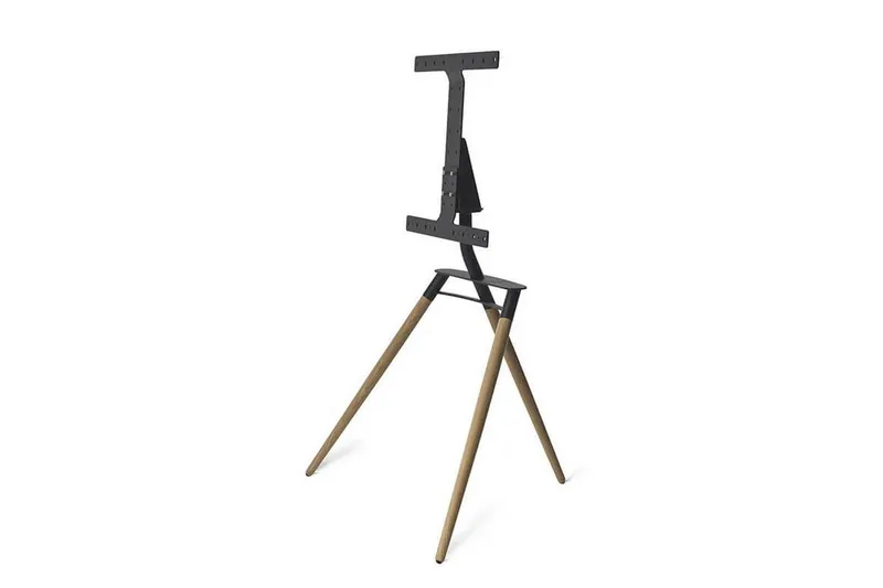 TV-gulvstativ Bülow BS19 - Brun||Svart - Møbler - Mediamøbel & tv møbel - Mediestativ & veggfeste