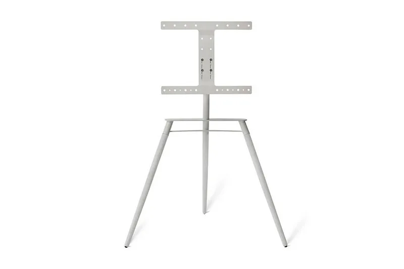 TV-gulvstativ Bülow BS19 - Hvit - Møbler - Mediamøbel & tv møbel - Mediestativ & veggfeste