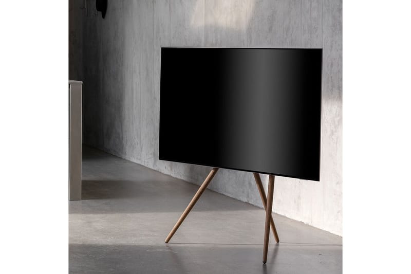 TV-gulvstativ Bülow BS19 - Svart - Møbler - Mediamøbel & tv møbel - Mediestativ & veggfeste