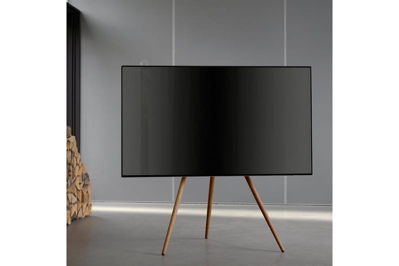 TV-gulvstativ Bülow BS19 - Svart - Møbler - Mediamøbel & tv møbel - Mediestativ & veggfeste