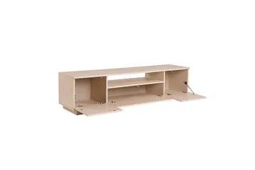 Meni TV-benk 180 cm - Mørk brun/Taupe - Møbler - Mediamøbel & tv møbel - TV-benk & mediabenk