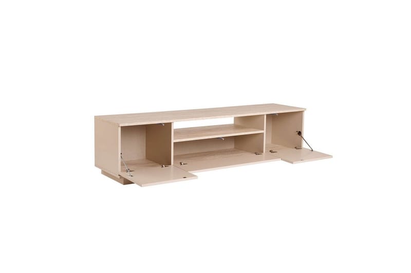 Meni TV-benk 180 cm - Mørk brun/Taupe - Møbler - Mediamøbel & tv møbel - TV-benk & mediabenk