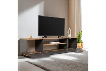 Meni TV-benk 180 cm - Natur/Antrasitt - Møbler - Mediamøbel & tv møbel - TV-benk & mediabenk