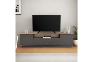 Meni TV-benk 180 cm - Natur/Antrasitt - Møbler - Mediamøbel & tv møbel - TV-benk & mediabenk
