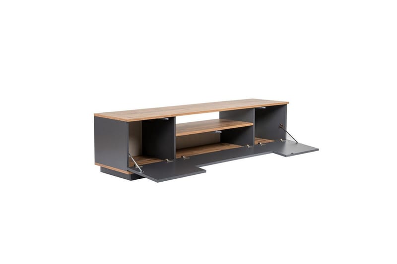 Meni TV-benk 180 cm - Natur/Antrasitt - Møbler - Mediamøbel & tv møbel - TV-benk & mediabenk