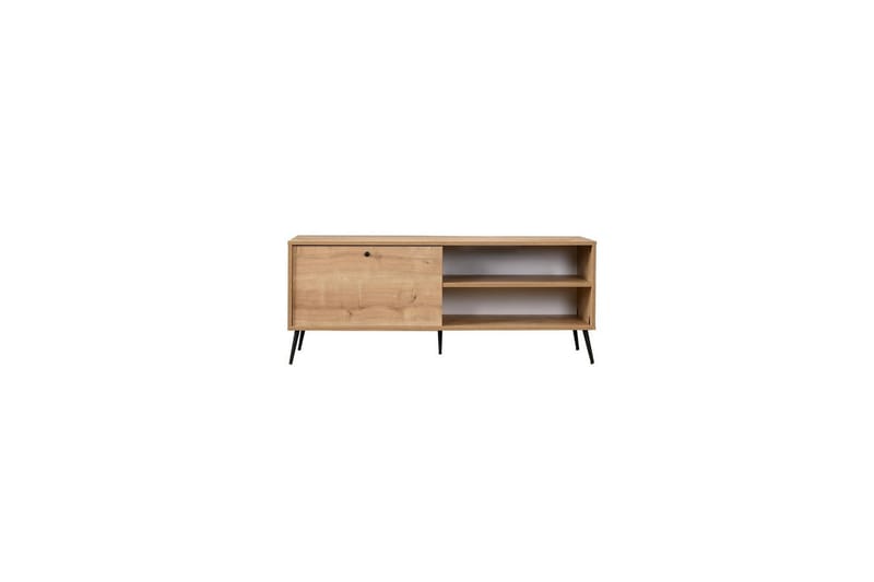 Mjudi TV-benk 55 cm - Lysfarget tre - Møbler - Mediamøbel & tv møbel - TV-benk & mediabenk