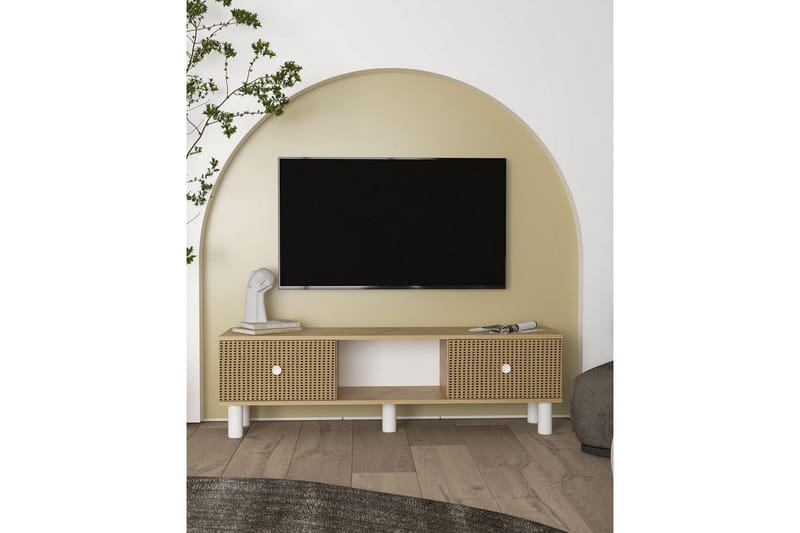 Mono TV-benk 150 cm - Brun/Rødfarget tre - Møbler - Mediamøbel & tv møbel - TV-benk & mediabenk