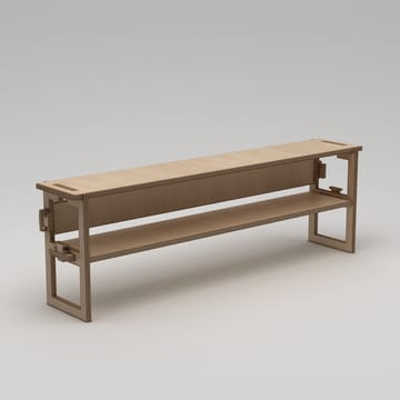 Mopira TV-benk 220 cm - Naturlig tre - Møbler - Mediamøbel & tv møbel - TV-benk & mediabenk