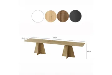 Munne TV-benk 180 cm - Eik - Møbler - Mediamøbel & tv møbel - TV-benk & mediabenk