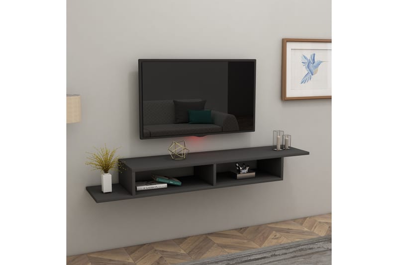 Muson TV-benk 120 cm - Antrasitt - Møbler - Mediamøbel & tv møbel - TV-benk & mediabenk