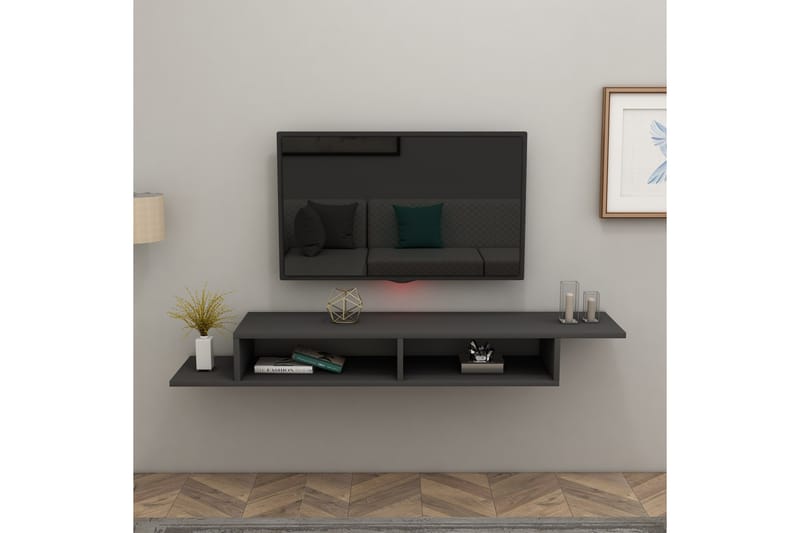 Muson TV-benk 120 cm - Antrasitt - Møbler - Mediamøbel & tv møbel - TV-benk & mediabenk