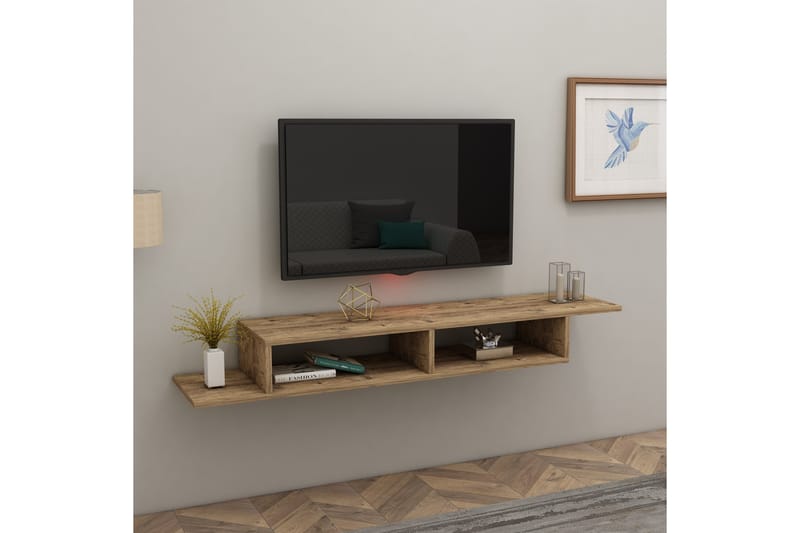 Muson TV-benk 120 cm - Brun - Møbler - Mediamøbel & tv møbel - TV-benk & mediabenk